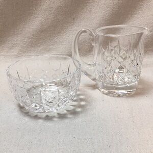 Waterford Crystal Sugar and Creamer